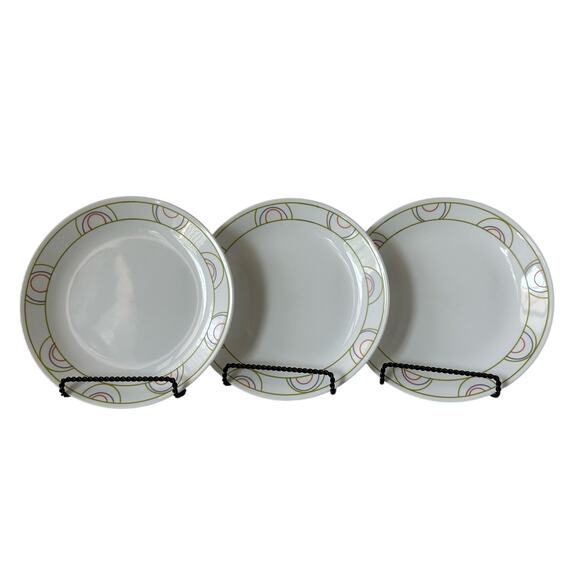 Set of 3 Corelle Hoola Hoops Dinner plate, discontinued - Picture 1 of 6